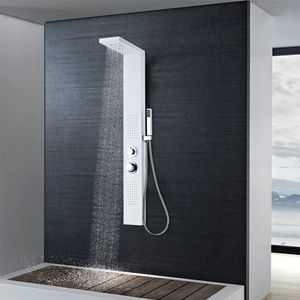 vidaXL Duschpaneel-System Aluminium Mattwei?