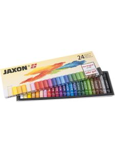 JAXON Schule Jaxon Ölmalkreiden, 24 Farben Ölmalkreide SF_Farben/Kreiden Ölkreide, Kreide, Wachsmalstifte, Malen
