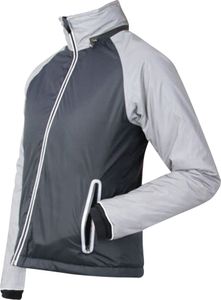 Hy - "Silva Flash" Steppjacke Wasserfest für Damen BZ4577 (M) (Schwarz/Reflektierendes Silber)