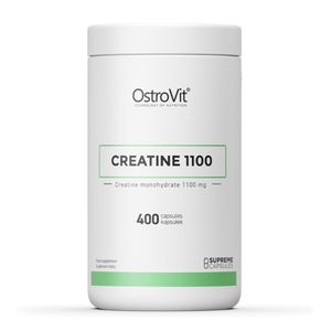 OstroVit Creatine 1100 | 400 Kapseln Bigpack | geschmacksneutral | Creatin Kreatin Monohydrat Muskelaufbau Body Building Aminosäure | Nahrungsergänzungsmittel