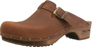 Sanita Wood-Kristel Open Clog Chestnut Gr.37