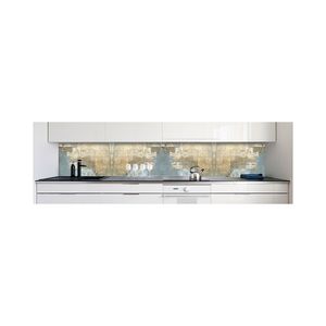 Küchenrückwand Malerei Abstrakt  Premium Hart-PVC 0,4 mm selbstklebend - Direkt auf die Fliesen, Größe:280 x 60 cm