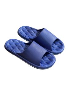 Herren Memory Foam Pantoffeln Damen Hausschuhe Atmungsaktive Schuhe Leicht Komfort Schlafzimmer Blau,Größe:EU 39-40