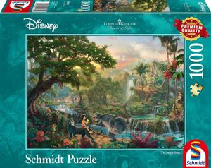 Puzzle 1000 T. Kinkade Disney Dschung