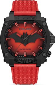 Police Forever Batman Uhr Rot Rot One Size Police Forever Batman Uhr Rot Rot One Size