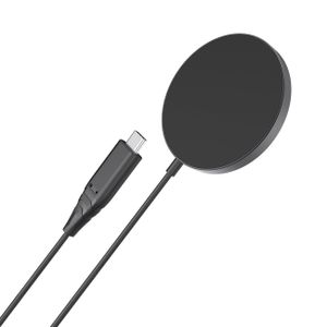 Choetech magnetisches kabelloses Ladegerät 15W MagSafe für iPhone 12/13/14 schwarz (T518-F-BK)
