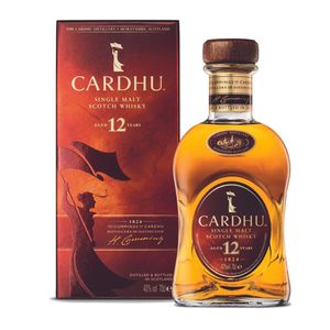 Cardhu 12 Jahre Single Malt Scotch Whisky in Geschenkpackung | 40 % vol | 0,7 l