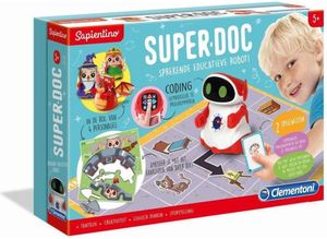 Clementoni robot Coding Lab SuperDoc junior 42 cm weiß  rot