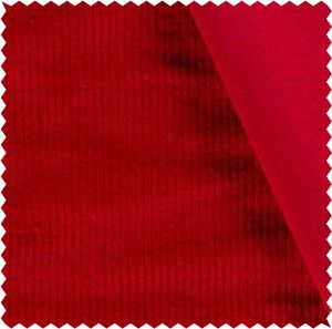 Breitcord Stretch Meterware, Cordstoff kirsche Baumwollcord, Cord rot *ab 50cm