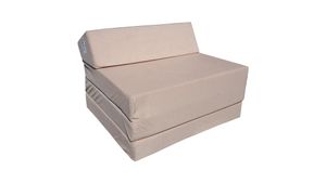 Skládací matrace 200 x 70 x 10 cm pro klidný spánek - Skládací matrace s podhlavníkem a snímatelným potahem - 1009