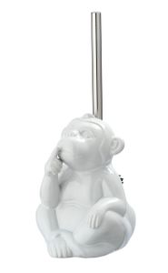 WC-Garnitur Monkey Quiet Weiß Keramik