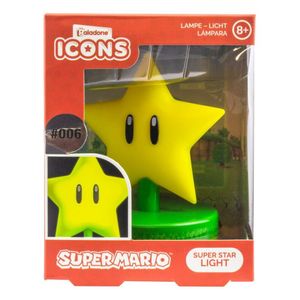 Paladone icon supersupersuper mario star lamp