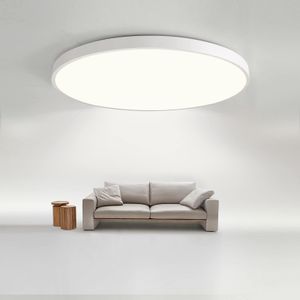LED Deckenleuchte JDONG 24W warmliches Weiß 3000K Rund Deckenlampe Weiß passend für Wohnzimmer, Schlafzimmer, Keller, Büro, Flur Durchmesser 30cm.