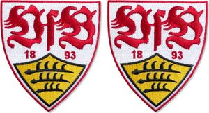 VfB Stuttgart Aufnäher Wappen 2er Set