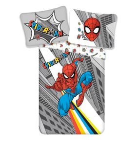 JERRY FABRICS Leinen inklusive Spiderman pop Baumwolle, 140/200, 70/90 cm