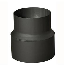 Abgasrohrreduzierstück 180/130mm (Länge 160mm) schwarz