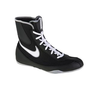 Nike Machomai Boxschuhe Schwarz Weiss Grau Schuhgröße UK 8.5