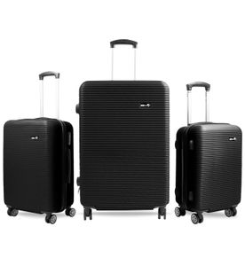 Aga Travel Sada cestovních kufrů MR4651 Černá