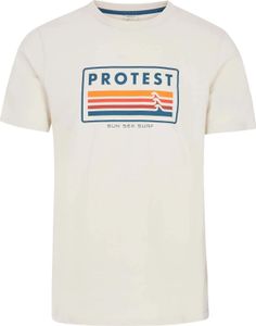 PROTEST - barn t-shirt - Strandshirt heren - Wit-Multicolour