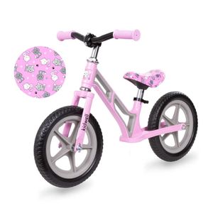 COIL Fahrrad-Laufrad, Lauflernrad, Kinderlaufrad, Rutscher, Balance Bike, Rahmen aus Magnesiumlegierung, EVA-Räder, maximales Gewicht 35 kg, Rosa