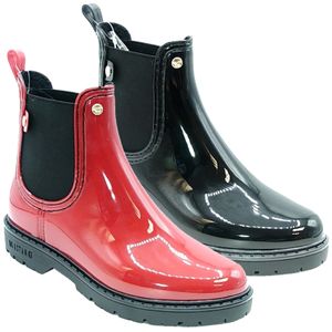 Mustang Damen Chelsea Boots Stiefeletten Gummistiefel 1413-502, Größe:39 EU, Farbe:Rot