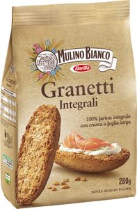Granetti Integrali Vollkorn-Zwieback 280g - Mulino Bianco