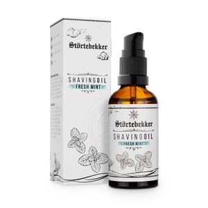 Störtebekker® Premium Rasieröl für Rasurvorbereitung - Rasur der Konturen - 50ml Shaving Oil - Rasier Öl Herren angenehmer Duft -  Germany