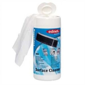 ednet Office Cleaning Wipes 100 Blatt, bio-basiert