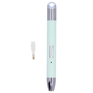 Diamant-Malstift mit Lichtkopf, wiederaufladbar über USB, DIY-Bastelwerkzeuge, Kreuzstich-Zubehör (Matcha-Grün)