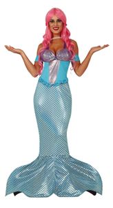 schöne Meerjungfrau Kostüm für Damen, Größe:L