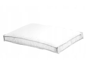 Wasserabweisende Loungepolster für Palettenmöbel – Sitzauflagen mit robustem Oxford-Gewebe 500D - Weiß 120x80x10cm, 1 Stück Sitzkissen