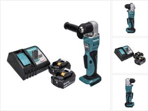 Makita DDA 351 RF Akku Winkelbohrmaschine 18 V 13,5 Nm + 2x Akku 3,0 Ah + Ladegerät