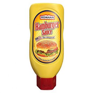 Homann Hamburger Sauce das Original Würzig cremiger Geschmack 450ml