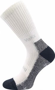 Bambusové ponožky VOXX Bomber White White 39-42