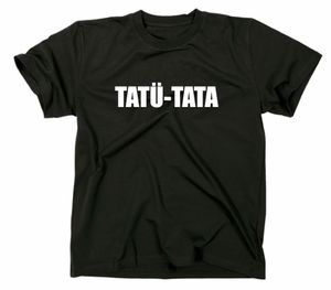 Styletex23 T-Shirt Tatü Tata Fun, schwarz, L