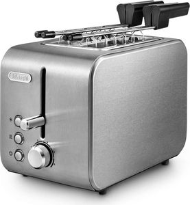 De'Longhi CTX2203 Toaster 550 W 2 Scheiben mit Stahlzange Lebensmitteltoaster (42,99)
