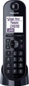 Panasonic KX-TGQ200 Zusatz-Mobilteil schwarz