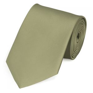 Fabio Farini - Krawatte - Grüne Herren Krawatten - Schlips mit Farbton Grün in 8cm Breit (8cm), Armeegrün