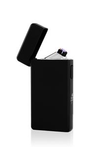 TESLA Lighter T13 elektronisches USB Lichtbogen Feuerzeug, Schwarz, wiederaufladbar