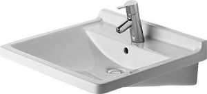 Duravit Waschtisch VITAL STARCK 3 mit Überlauf, Hahnlochbank, 600 x 545 mm, 1 Hahnloch weiß