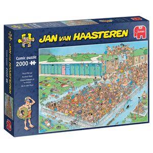 Jumbo Spiele JUMBO 20040 Jan van Haasteren Ab in den Pool 2000 Teile P