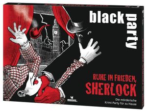 Black Party - Ruhe in Frieden, Sherlock Krimi-Party Spiel