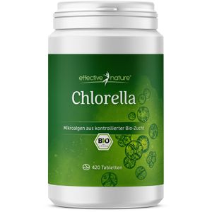 Chlorella Tabletten 420 Stk. - Hochdosiert und Bio - 500 mg
