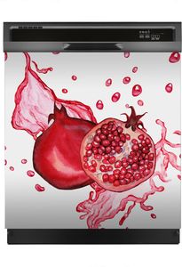 Magnete Dekorative 60x60 cm Küche Magnetmatte Spülmaschine - Splash Früchte Spritz