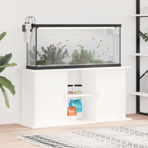 BEI CLORIS Aquariumst?nder Wei? 121x41x58 cm Holzwerkstoff 30,7 Kg,2144