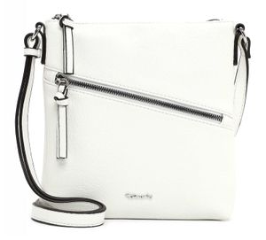 Tamaris Damen Umhängetasche Handtasche Alessia 30443, Farbe:Weiß