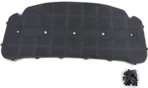 Motorhaubendämmung Dämmmatte mit Clips für VW Touran 1T1 1T2 Caddy 2K 2C 03—08