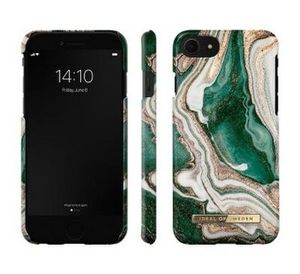 iDeal of Sweden iPhone 6/6S/7/8/SE2/SE3 Fashion Case Golden Jade Marble