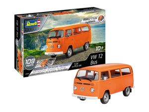 Revell bausatz VW T2 19,3 x 8,5 cm orange 109 Teile