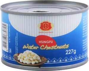 [ 227g / 140g ATG ] Spring Happiness Wasserkastanien ganze Knollen / Water Chestnuts peeled